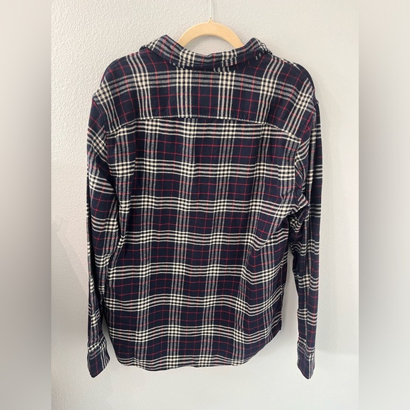 American Eagle Men’s L Red/Blue Flannel - Picture 7 of 7